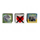 Long Box of 45 RPM Records  90% Picture Slee