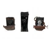 Three Cameras and Weston Master IV Lightmeter