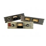Three Professional Rack Meter Panels