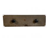 RCA Rack Panel With Frequency Cutoff Knobs