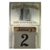 Advertising Aluminum Calendar Display