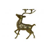 Gilt Aluminum Deer Candelabra