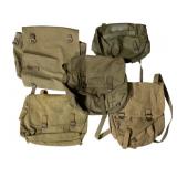 US Military Bags WWI to Vietnam Era Lot