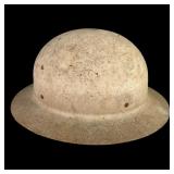 WWII Civil Defense Era White M1917 Helmet