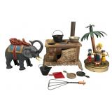 Cast Iron Toy Collection with Accessories