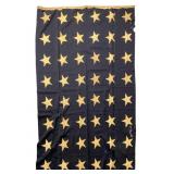 Early 48-Star U.S. Navy Jack, 80 x 51 Inches