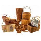 Longaberger Basket Collection, Assorted Sizes