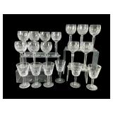 Crystal Wine Glasses: Tyrone & Waterford