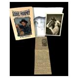 Audie Murphy Signed Photo & Memorabilia Set
