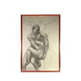 Kahlil Gibran "The Slave" Print on Canvas