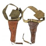 WWI/WWII Mix US Army M1916 Holsters Gear Set