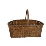 Antique Woven Gathering Basket