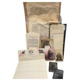19th Century Civil War Ephemera & Photos Lot