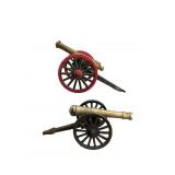 Early Cast Metal Toy Cannons