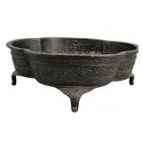 Meiji Bronze Japanese Ikebana Suiban Tray