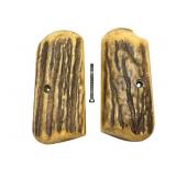 Colt 1903/1908 Early Stag Grips, Marked