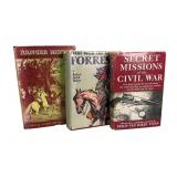 Civil War Books, 2 Author Signed