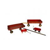 Small Butternut Wafers & Radio Flyer Cast Toys