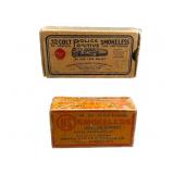 2 Sealed Boxes Remington .32 & US .25 Colt