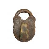 Civil War Era U.S. Iron & Brass Padlock