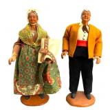 9-Inch Santons de Provence Figurines