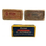 Three Boxes .25 Colt Ammunition Collection