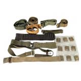 U.S. Military Web Belt Collection and Buckles