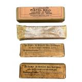 4 Boxes Vintage  .45 and .38 Ball Ammo