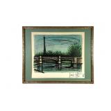 Bernard Buffet Signed Lithograph Print