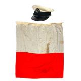 US Navy Signal Flag and Hat Set