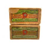 2 Early Peters .32 S&W Cartridge Ammo Boxes, Full