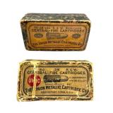 .38 S&W UMC Central Fire Cartridge Boxes