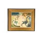Signed Lithograph "CIRCUS BALLET" 1955