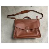 VTG COACH M13 -5266 LEATHER BRIEFCASE