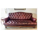 Chesterfield Tufted Leather Sofa