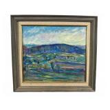 Charles Roth Oil on Canvas Landscape