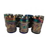 7 Dugan Stork & Rushes Tumblers