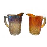 2 Imperial Poinsettia Milk Pitchers