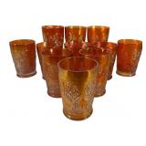 11 Fenton Mums Pattern Tumblers