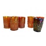 Dugan Vineyard & Heavy Iris Pattern Tumblers