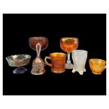 Fenton Carnival Glass Lot, 7 Pcs.