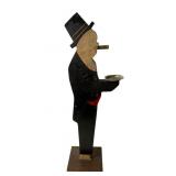 Winston Churchill Wooden Ashtray Display