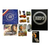 Collectibles Lot; KISS, Randy Travis+ Vtg Toys