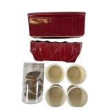 Pottery Planters and Bowls Set
