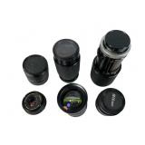 Manual Focus Camera Lenses Lot
