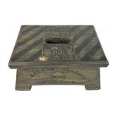 Baltimore and Ohio Railroad Wooden Footstool