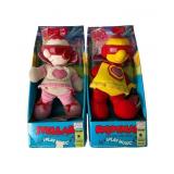 Robot Man & Stellar Plush Figures with Boxes