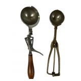 Metal Ice Cream Scoops 11.5" x 3"