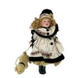 Camellia Garden EK Collectibles Porcelain Dog