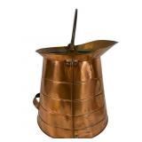 Large Brass Bucket, NYC Type 103, 14x13 in